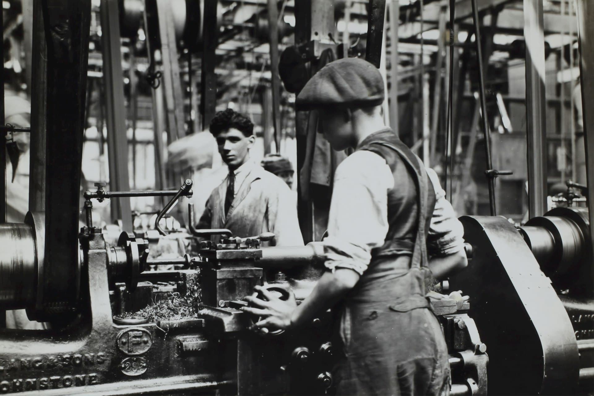 Industrial operation on the plant floor
